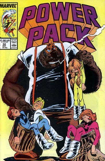 Power Pack Vol 1 32 Marvel Comic Books Marvel Comics