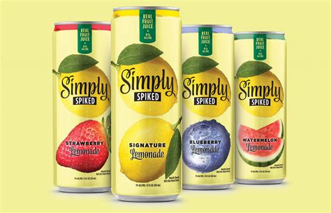 Simply Spiked Lemonade Seltzer Best Tasting Spirits Best Tasting