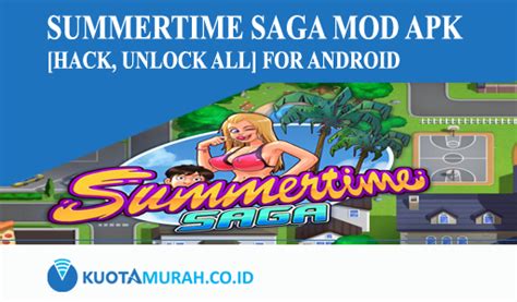 It features the backstory of the main character and the protagonists of the game. Summertime Saga Mod Apk Hack, Unlock All for Android Latest