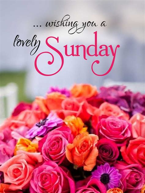 Happy Sunday Morning Images Printable Template Calendar