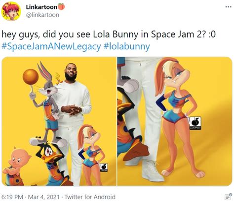 Space Jam 2 Lola Warner Bros Announces Sexy Cut Of Space Jam 2 The