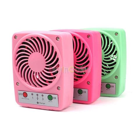 Portable Hand Held Desk Rechargeable Mini Electric Cooling Fan With Usb