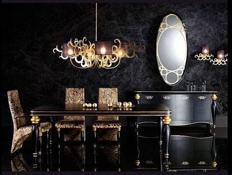 Black And Gold Dining Room Ideas Sophisticated Black Dining Room Decor