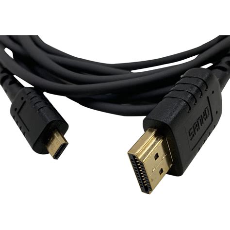 HYPER HyperThin Micro-HDMI to HDMI Cable (Black, 9.8') SAHTU30B