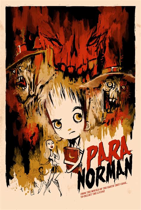 Paranorman Poster By Kevin Dart Cartoon Art Museum Poster Art Kevin