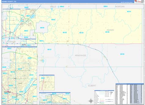 Maps Of Adams County Colorado