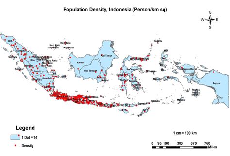 Population Density Indonesia 2010 Personkm 2 Download Scientific