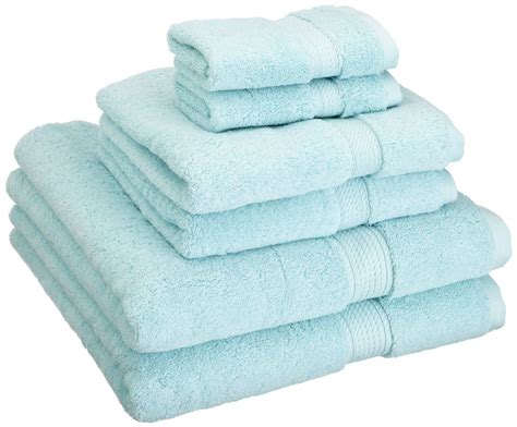 Impressions Hymnia Egyptian Cotton 6 Piece Towel Set Sea Foam