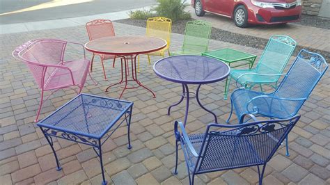 What Color Should I Paint My Wrought Iron Furniture Patio Furniture