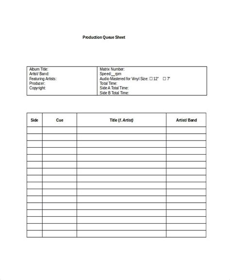 Employee productivity is the major component that keeps your company culture fueled. Sheet Template - 7+ Free Word, PDF Documents download ...