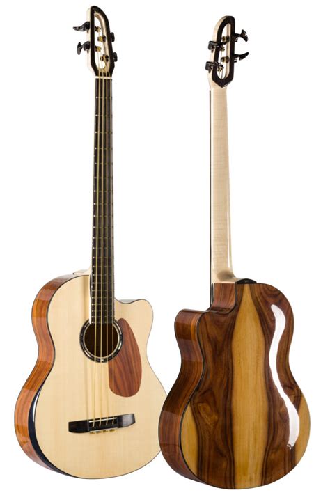 Acoustic Bass Guitar Custom Made Rafal Turkowiak Guitars