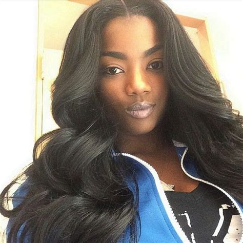 Middle Part Sew In Loose Curls Loose Curls Hairstyles