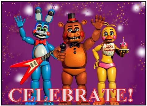 Celebrate Poster For Fnaf 2