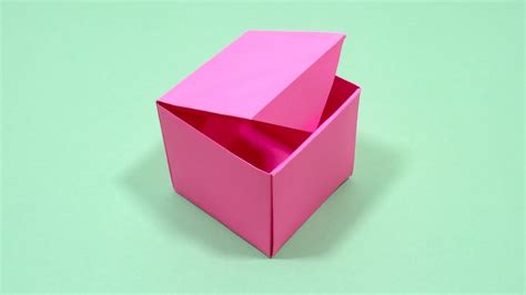 We love the way the buttons down the front make if you're going to go to the trouble of making a diy gift box for a friend or family member that means a lot to you, would you prefer to make them one. Easy Paper Box | How To Make Origami Box With Color Paper ...