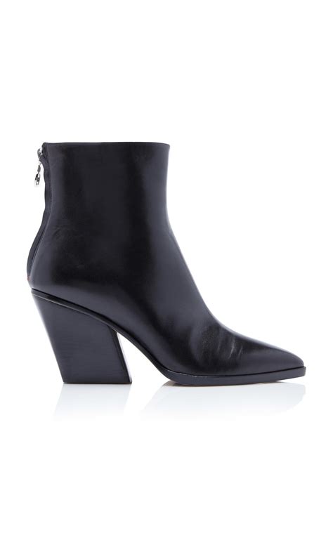 Aeyde Leather Cherry Ankle Boots In Black Lyst
