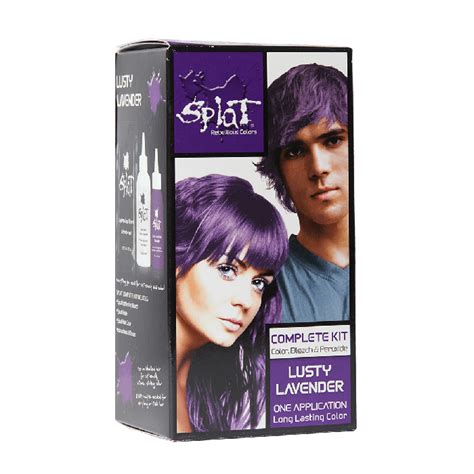Vegan And Cruelty Free Semi Permanent Hair Dye Kits Splat Hair Color