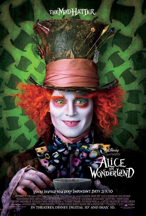 Mad Hatter Alice In Wonderland Desktop Wallpaper 13200 Hot Sex Picture
