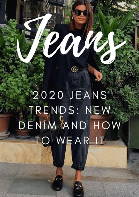 2023 Jeans Trends New Denim And How To Wear It Jean Trends Fashion