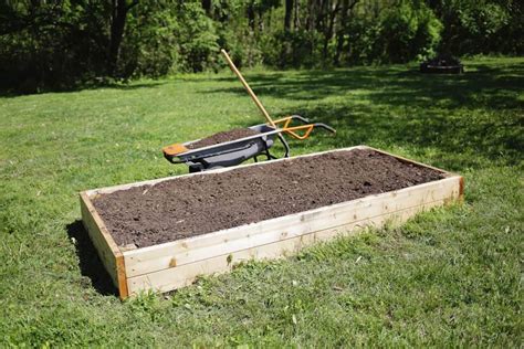 I found the raised bed solution to be a great. Make Your Own Raised Garden Bed in 4 Easy Steps! - A Beautiful Mess | Raised garden beds, Raised ...
