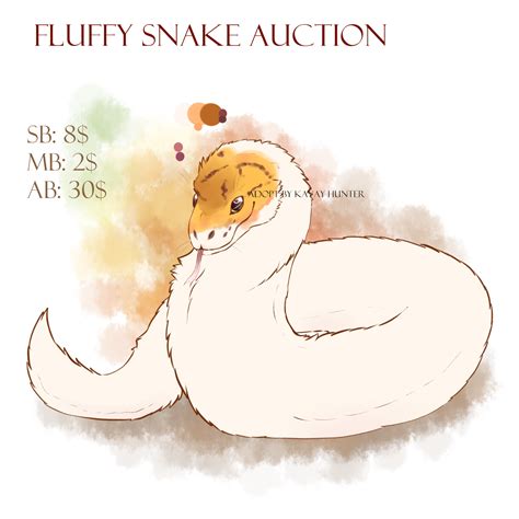 Closefluffy Snake Auction1adopt For Buying By Kavaynu Fur