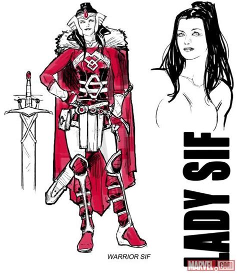 Take A Journey Into Mystery With These Exclusive Sketches Of Sif The