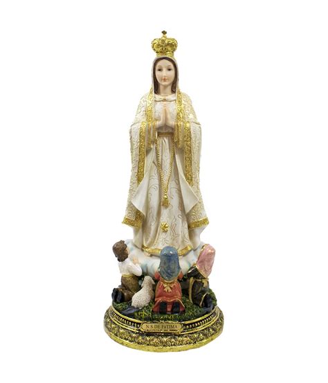 Nossa senhora, celeste aurora, a toda hora, o teu olhar. NOSSA SENHORA DE FÁTIMA 50CM IMAGEM RELIGIOSA ...