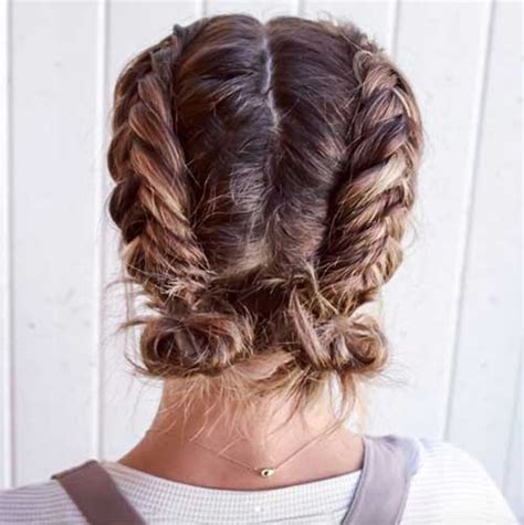 Cute Braids For Short Hair Youll Love Short Hairstyles