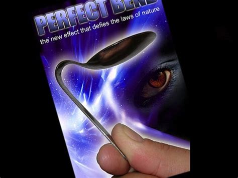 Perfect Bend Magic Tricks Magician Spoon Bending Magia Close Up Street Stage Gimmick Props