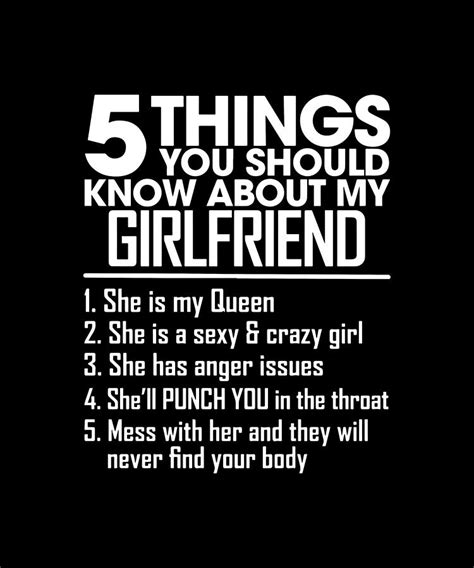 5 Things You Should Know About My Girlfriend She Is My Queen She Is A Sexy And Crazy Girl She