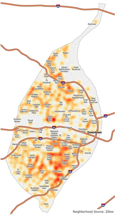 St Louis Crime Map Gis Geography