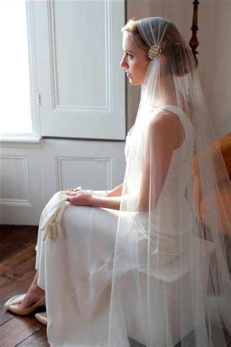 Juliet Cap Wedding Veil Ivory Tulle With Removable