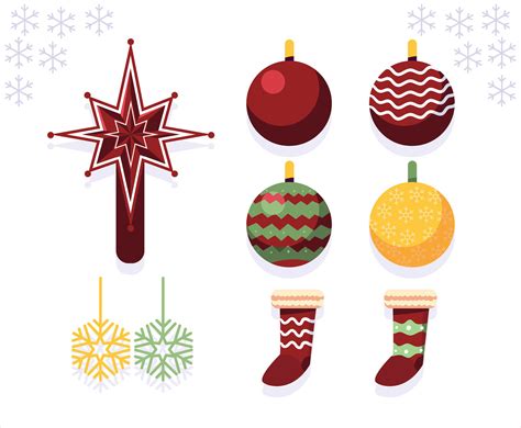 Christmas Ornaments Vector Art And Graphics