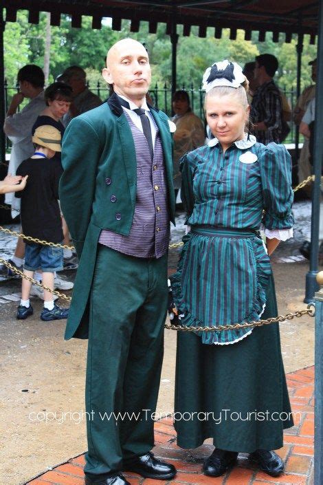Butler And Maid Haunted Mansion Costume Haunted Mansion Halloween