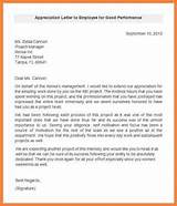 Pictures of Employee Review Letter