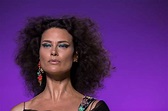 Shalom Harlow Returns to the Catwalk for Versace