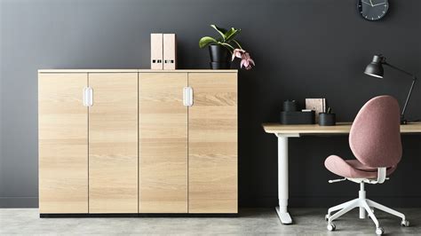 Lll➤ jetzt schränke, regale, schiebetüren, betten und viele weitere möbel nach maß online konfigurieren ⭐ plane möbel nach deinen vorstellungen bei deinschrank.de! Abschließbare Schränke für dein Büro - IKEA Deutschland