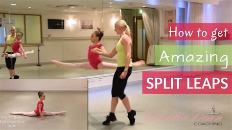 How To Master Amazing Split Leaps Dance Technique Dance Stretches