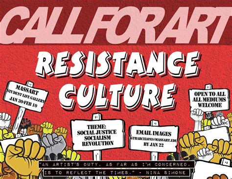 Resistance Culture An Art Show For Revolutionaries 013017