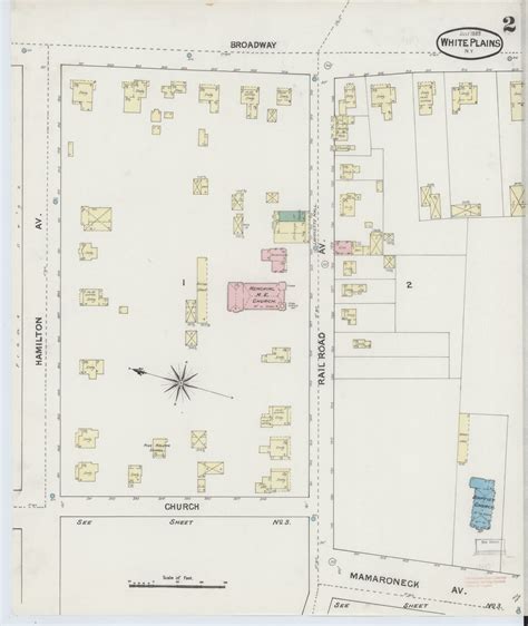 Filesanborn Fire Insurance Map From White Plains Westchester County