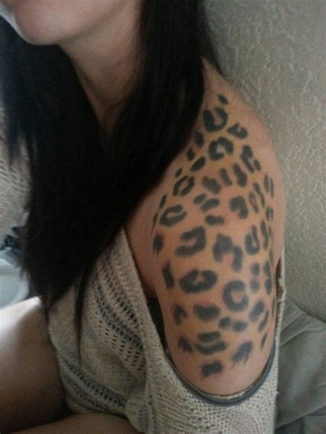 30 Cheetah And Leopard Print Tattoos For Women Cuded Cheetah Print