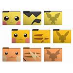 Icon Pokemon Desktop Pikachu Folder Library Icons
