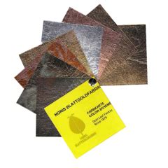 Imitation Gold Metal Leaf Color Chart Noris Easy Leaf Products