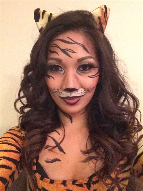 Tiger Makeup Tiger Makeup Cat Halloween Makeup Halloween Makeup