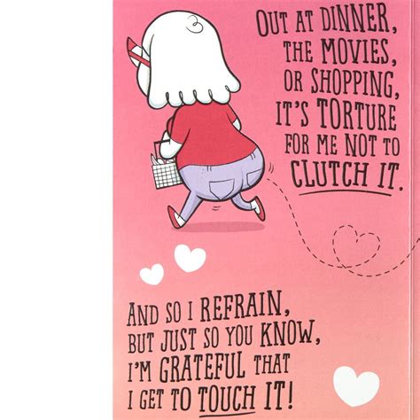 Love You And Your Butt Funny Pop Up Valentines Day Card Greeting
