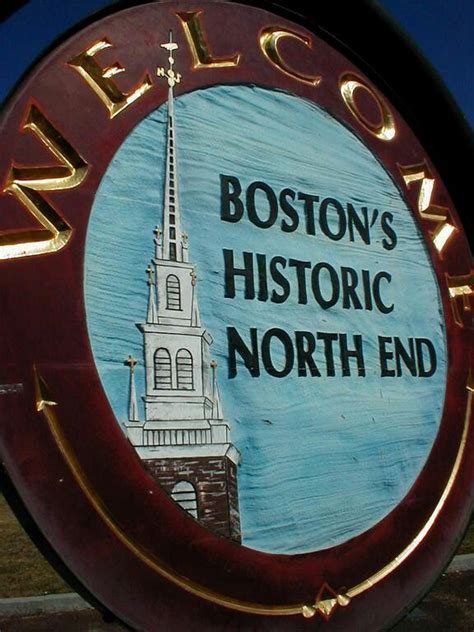 Welcome Historic North End Boston Massachusetts Girl In Water Boston