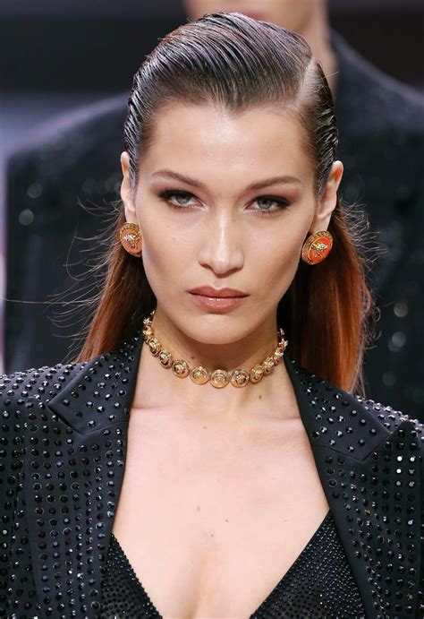 we finally got a glimpse of bella hadid s bright blond hair at new york fashion week in 2020