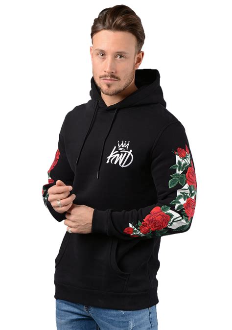 Buy Kings Will Dream Hoodie Mens 493 Patula Rose Chevron Hooded Top