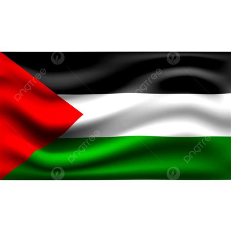 Waves 3d Images Hd Palestine Flag Waving 3d Illustration Palestine