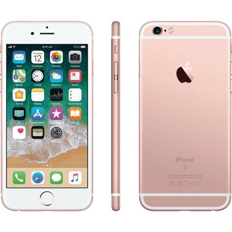Apple Iphone 6s 32gb Unlocked Gsm 4g Lte Dual Core Phone W 12 Mp Camera Rose Gold Used
