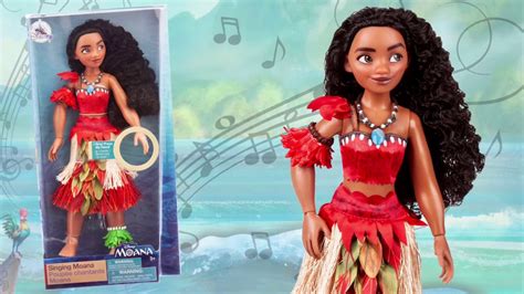 Disney Store Princess Moana Singing Doll Review Youtube